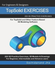 Sachidanand Jha TopSolid EXERCISES (Poche)