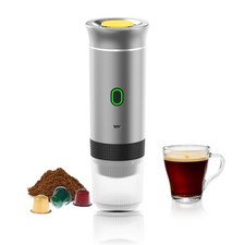 Cafetière portable avec capsule d'espresso 12 V Machine à expresso électrique...