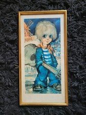 TABLEAU CADRE POULBOT MOULIN ROUGE PARIS VINTAGE 