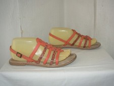 ERAM Sandales cuir rose P.38