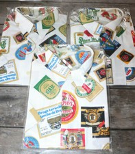 collection bière Chemise manche courte bière du monde Taille L - Lot de trois