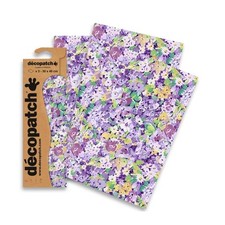 [C828C] Décopatch Pochette 3 Feuilles Identiques Ref 828 -
