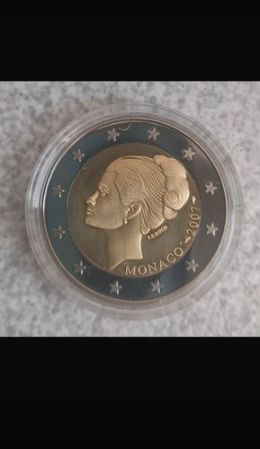 Euros commémorative monaco - euros,
