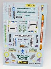 Decal neuf Rallye Miniature