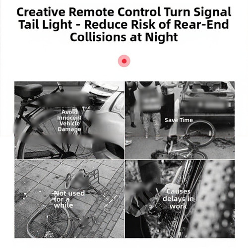 Clignotant vélo lumière