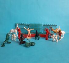 Lot La Roche aux Fées an. 1970, Le Cirque Figurines +accessoires