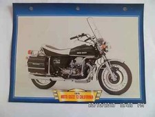 CARTE FICHE MOTO MOTO GUZZI T3