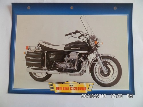 Carte fiche moto - moto, t3