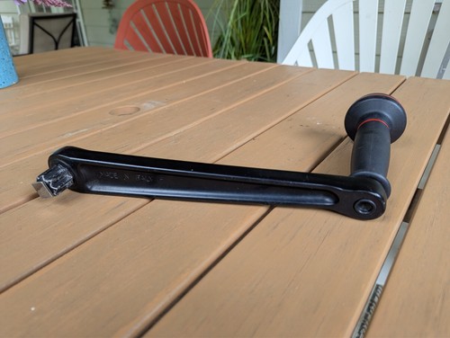 Harken aluminum winch handle