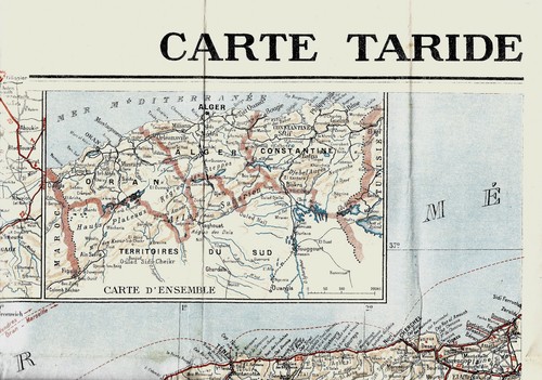 Carte taride couleur - carte,