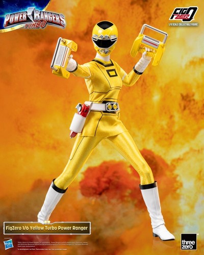 Figurine yellow power rangers - figurine,