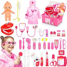Malette Docteur Jouet Valise de Medecin Jouet Malette Veterinaire Dentist pou...