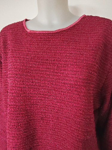 Superbe pull bordeaux