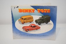 B93 CATALOGUE DÉPLIANT DINKY