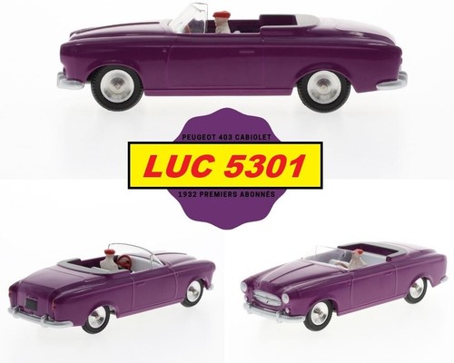 Peugeot 403 cabriolet - cabriolet, prune