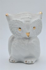 Statue tirelire chouette hibou céramique made in Taïwan collection art