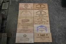 Estampe de caisse de vin(10) rare voir photo lot N3