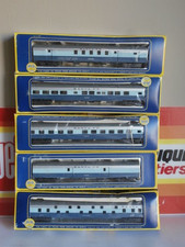 USA LOT DE 5  VOITURES  Cie SANTA FE AHM/RIVAROSSI ref 6401,402,403,406,407