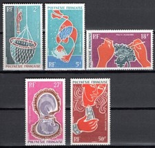 Timbre Polynésie PA 34/38**  neuf sans charnière