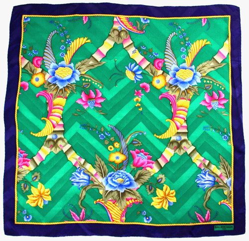 Magnifique foulard vintage - vintage, "