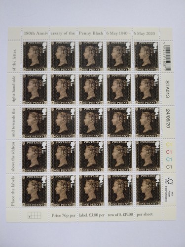Timbres feuillet angleterre - timbres,