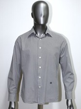 Vintage 90s Black/White Polka Dot Shirt GIVENCHY Paris Size M/L Made in Portugal