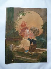 retro-collection peinture sur