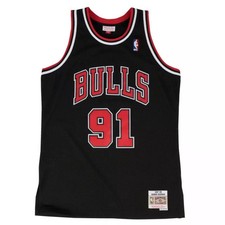 Maillot NBA Dennis Rodman Chicago Bulls 1997-98 Mitchell & ness Hardwood Classic