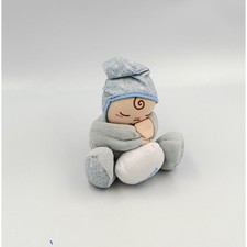 Mini Doudou poupée pyjama bleu coussin CHICCO - 33648