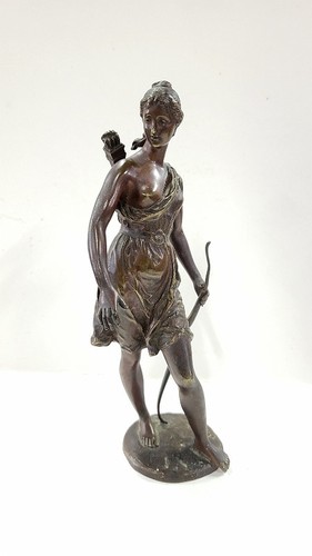 Statue bronze diane - statue,