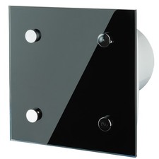 Ventilateur mural Tirette 100 mm Ventilateur aspirant Minuterie Extracteur d'air