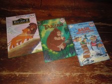 A VOIR ! LOT 3 ANCIENS LIVRES ENFANT " DISNEY " 2002