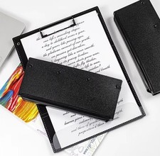 PRESSE-PAPIERS PLIANTS NOIR, PORTABLE, FOURNITURES DE BUREAU POUR ETUDIANTS