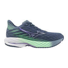 Mizuno Chaussures De Course - Wave Rider 28 Citadel/Blanc/Mint Néo (Femme)