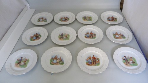 Assiettes moulin des loups - des,
