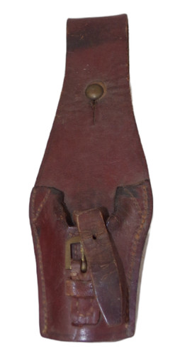 Gousset baionnette cuir fauve