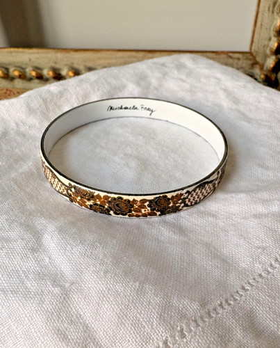 Vintage michaela frey enamel - vintage,