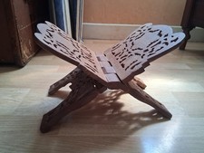 Lutrin porte livre en bois hindouiste années 50