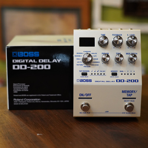 Boss 200 digital delay - dd-200,