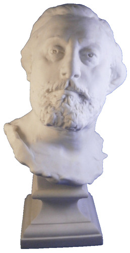 Antique buste porcelaine - buste, en