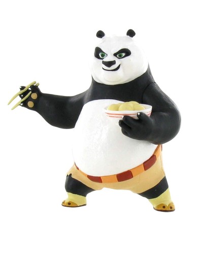Kung panda figurine - fu, po