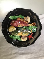 Assiette Trompe-l'œil Poisson