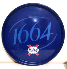 plateau de service kronenbourg 1964 de 44 cm - vintage