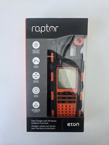 Eton raptor solar charger - eton,