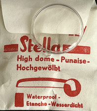 verre STELLA Plexi  Punaise High Dôme Montre  32,9 mm / 329 - PH19