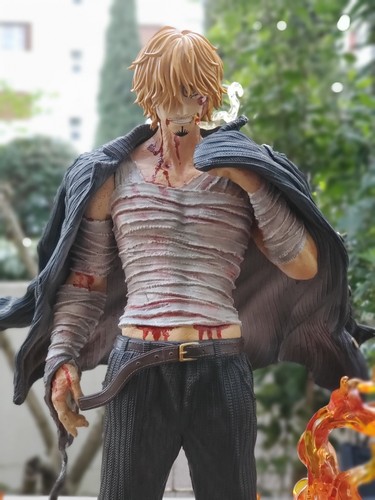 Résine statue one piece - résine,