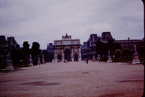 1950s arc triomphe paris - de,