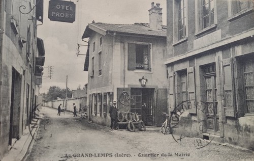 Cpa isère grand - grand-lemps, 38