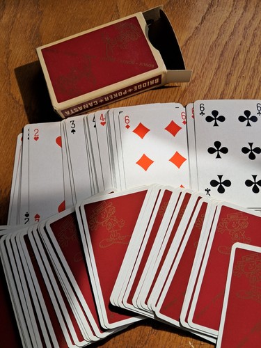 Collection jeu cartes - 54,