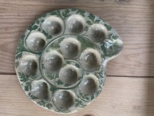 Ancien plat à escargots en